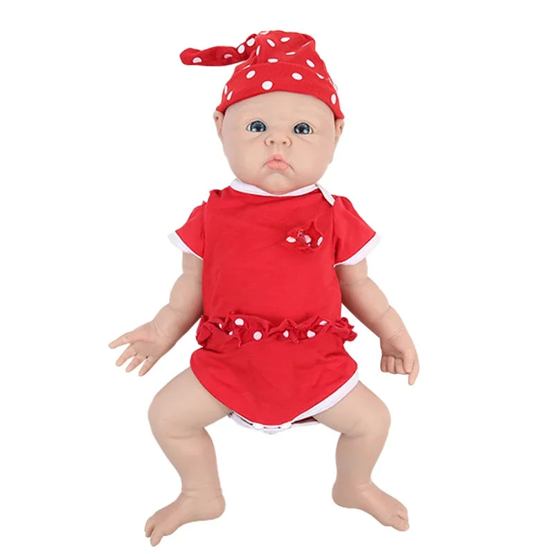 IVITA Authentic 100% Silicone Painted Reborn Baby Dolls Shipped from USA Warehouse Realistic Baby Dolls for Kids Christmas Toys