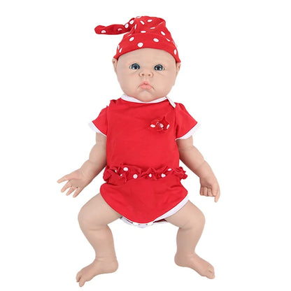 IVITA Authentic 100% Silicone Painted Reborn Baby Dolls Shipped from USA Warehouse Realistic Baby Dolls for Kids Christmas Toys