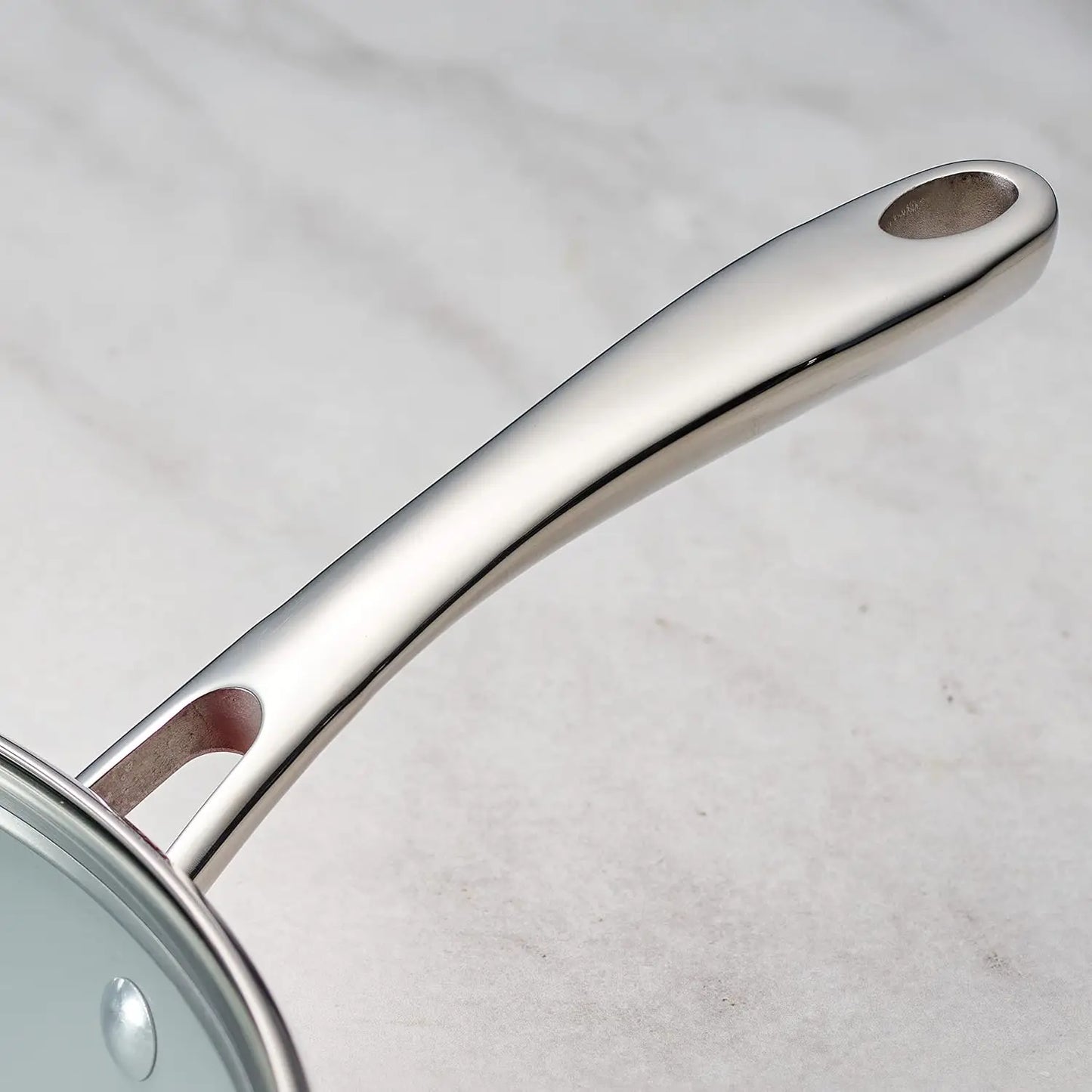 10-Piece Ceramic Non Stick Cookware Set with Lids, Heavy-Gauge Aluminum Pots and Pans Kitchen Set with Nonstick Coating, Dishwas