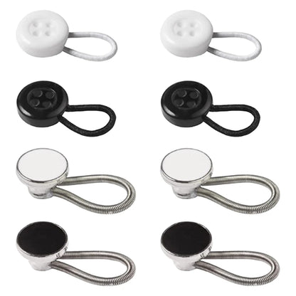 Relief Tight Collars No Sewing Required Jean Button Extender Flexible Button Waist Extenders for Expansion of Men Dress Shirts