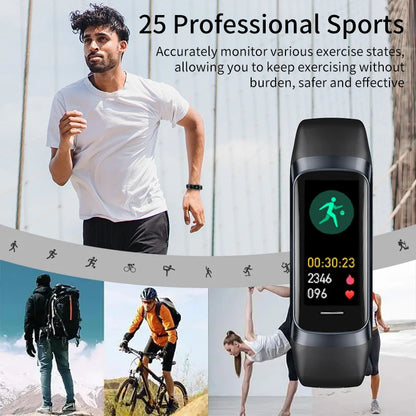 LIGE Amoled Smart Watch Men 2025 Smart Band Women Heart Rate Blood Smartwartch Waterproof Smart Bracelet Sport Fitness Tracker