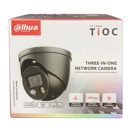 Dahua 8MP Camera IPC-HDW3849H-AS-PV S5 Series Smart Dual Light Active Deterrence Fixed-focal WizSense Two-way Talk SD Card Slot