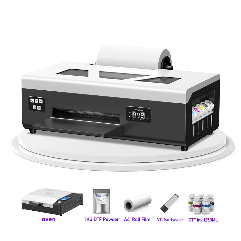 OYfame impresora dtf a4 For Epson L805 DTF Printer L800 DTF Transfer Film t shirt printing machine A4 for textil fabric clothes