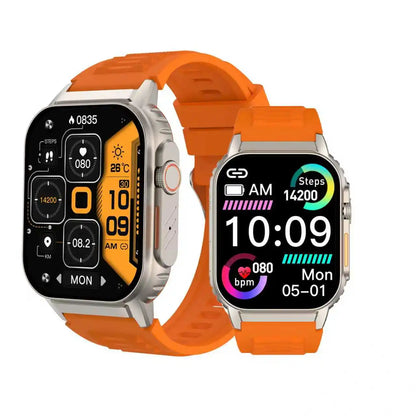Smart Watch(Answer/Make Call), 2.01" Smartwatch for Men Women, IP67 Waterproof, 100+ Sport Modes Fitness Tracker
