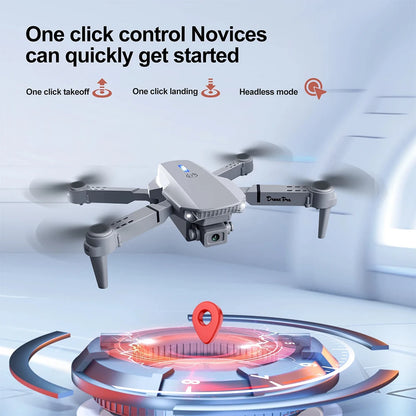 E88 4K professional and videography  Aerial Drone with Large screen on remote control long distance children's toys