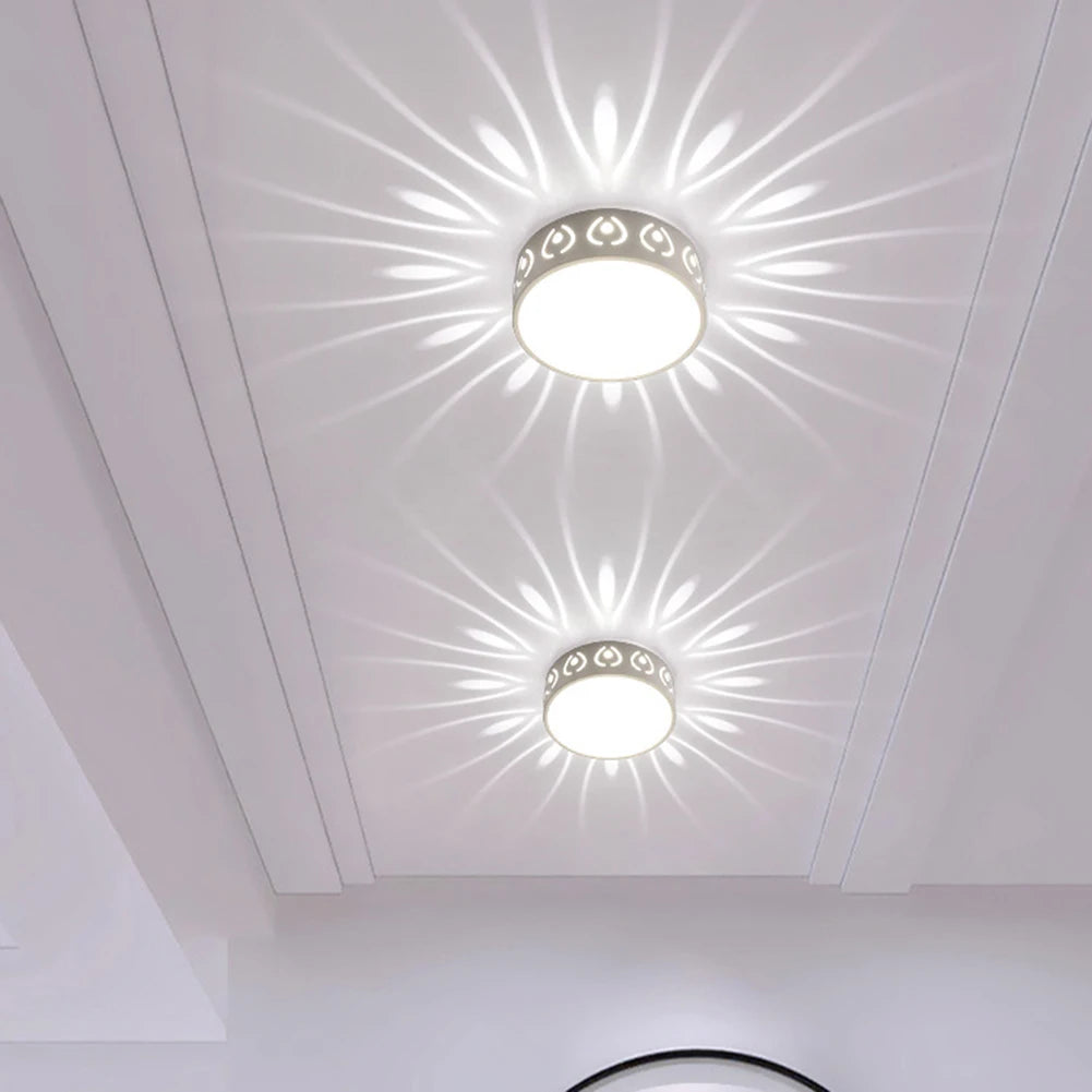 LED Ceiling Lamp Energy Saving Interior Lighting Protect Eyes Corridor Lamp Easy Installation Brightness  for Living Room