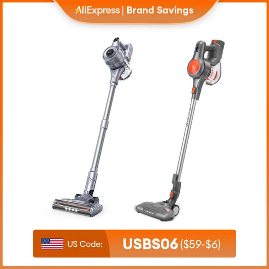 ILIFEH70/H80 Cordless Handheld Vacuum Cleaner Robot,21kPa Suction 1.2L Dust Cup,40Mins Time,LED Illuminate,Removable Battery