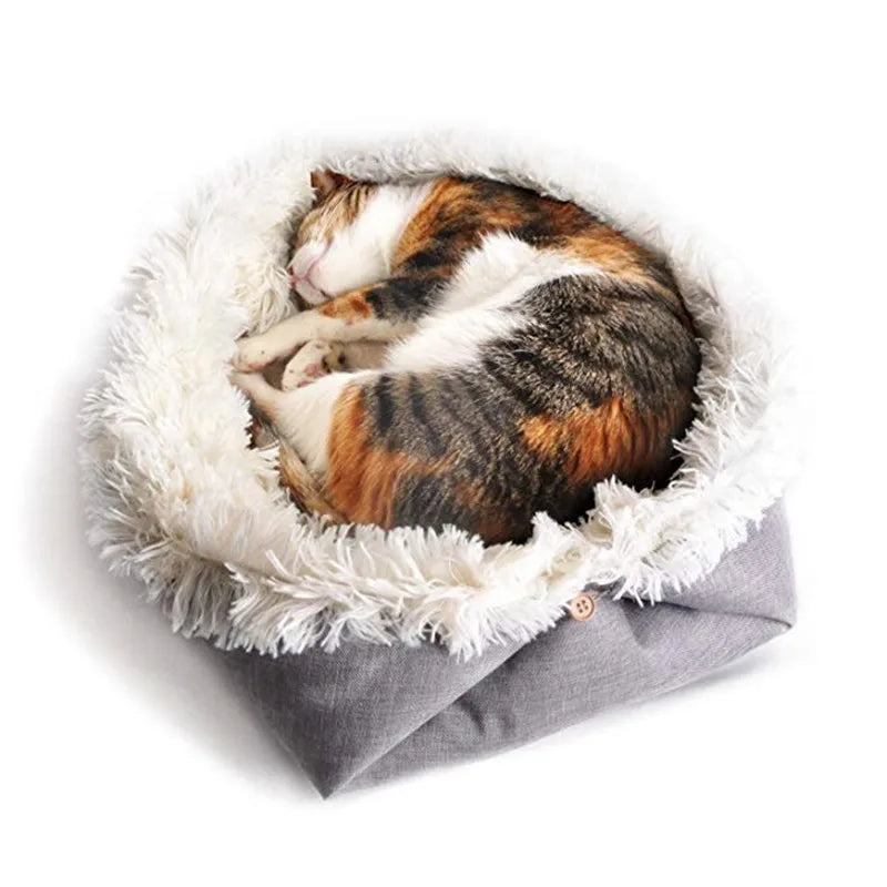 Autumn and Winter Thick Cat Bed Pet Mat Dual-use Dog Bed Cat Mat Plush Cat Mattress Pet Bed Autumn and Winter Nest Mat 2025 New