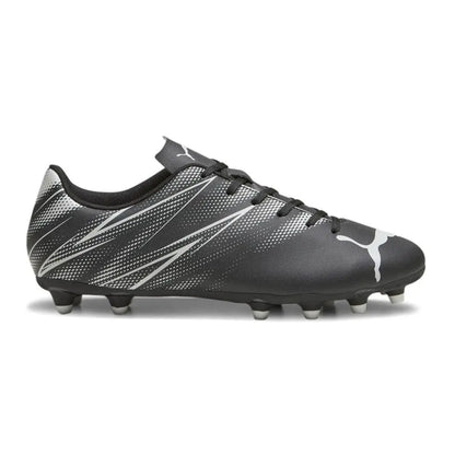 Puma Attacanto Unisex FG Soccer Cleats Black White Sports Sneakers for Men And Women