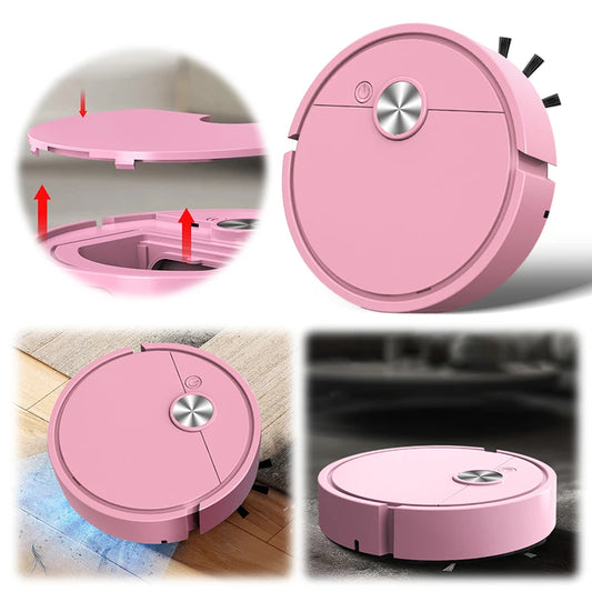 3 in 1 Sweeping Robot Strong Suction Robot Vacuum Sweeping Machine Compact Cleaning Machine for Pet Hair Stubborn Dirt