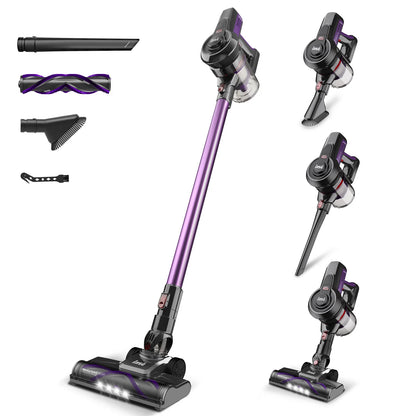 INSE N650 Cordless Vacuum Cleaner 4-in-1 Stick Vacuum Cleaner 160W Rechargeable Battery Up to 45mins Runtime for Household Clean