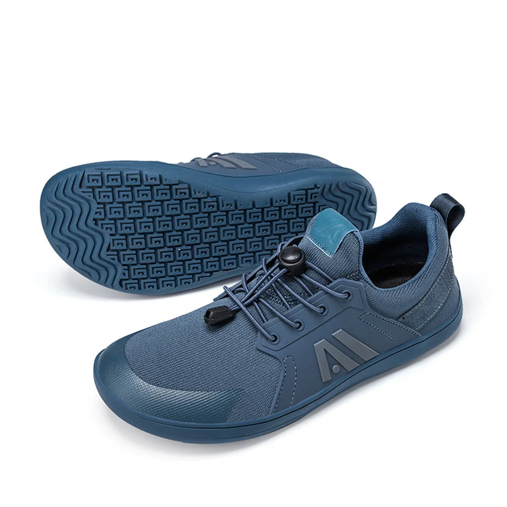 Men's Barefoot Shoes with Wide Toe Box Minimalist Shoes Walking Shoes Trail-Running Shoes for Hiking Outdoor Workout Training