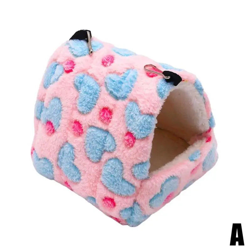 Warm Hamster House Soft Beds And Houses Rodent Cage For Hamster Hedgehog Squirrel Rats Cotton Guinea Pig Accessories Animal