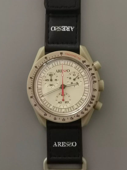 2025 Fashion Man Watch Moon Joint Space Moon Mission Six-hand Chronograph Quartz Men's and Women's Watches