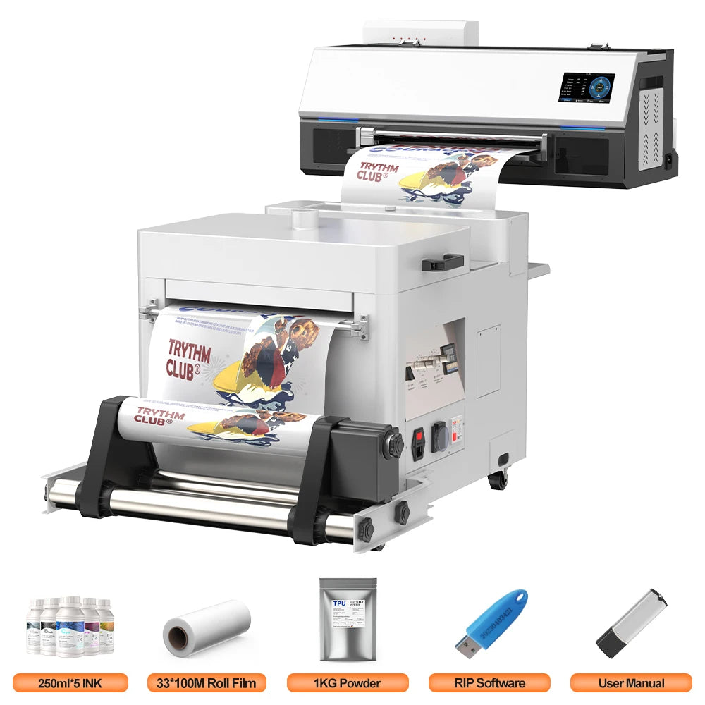 EU/US StockA3 XP600 DTF Printer A3 DTF Printer  XP600 Directy Transfer Film Printing machine For Jean Hat Printer DTF Printer