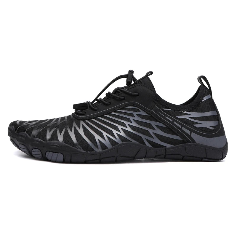 Couple Summer Beach Anti-Slip Aqua Shoes New Quick-Dry Aqua Shoes  Swimming Wading Breathable Creek Tracing Aqua Shoes
