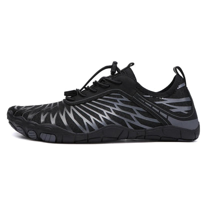 Couple Summer Beach Anti-Slip Aqua Shoes New Quick-Dry Aqua Shoes  Swimming Wading Breathable Creek Tracing Aqua Shoes