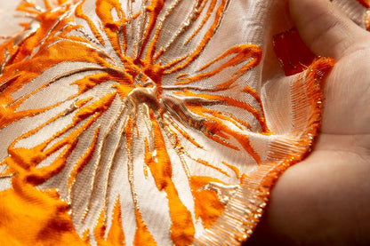 SJD LACA African Brocade Lace Fabrics 2025 High Quality Tulle Damask Nigerian Jacquard French Lace For Sewing Women Dresses 3830