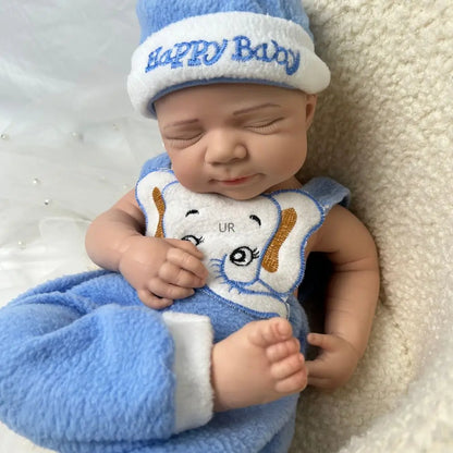 Handmade 19Inch Pascale Platinum Silicone Reborn Baby Boy Unpainted & Painted Washable Doll Gift for Doll Lovers Collector