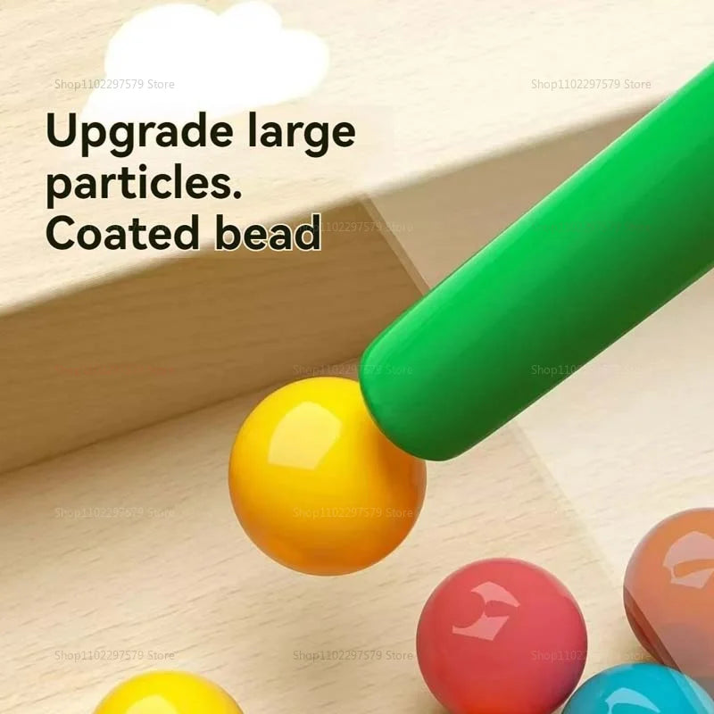 Children's Magnetic Maze Walking Ball Baby Concentration Training Writing Logic Thinking 3-4 Year Old Early Education Puzzle Toy