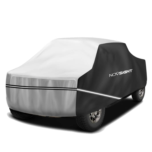Universal Pickup Truck Full Car Covers UV Car silver Auto Case Cover  Outdoor Waterproof Sun Rain Snow Dust Resistant Protection