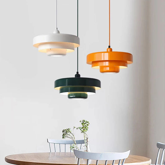 Nordic Pendant Light Medieval Aluminum Ceiling Chandelier for Living Room Bedroom Dining Room Bar Simple Indoor Home Decor Light