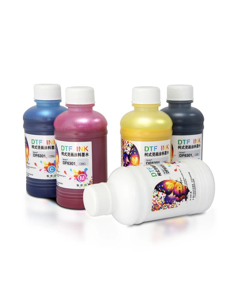 5*500ML DTF Ink 500ML DTF INK 5*250ML DTF INK DTF Printer for DTF Printer Film Transfer Ink Fast Shipping