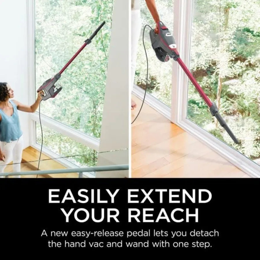 HV370 Rocket Pro Corded Stick Vacuum Renewed Comet Red