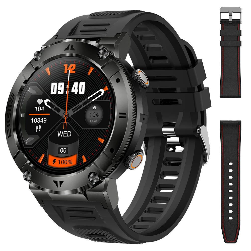 LaNikar Smart Watch Men TFT Display Bluetooth Call Blood Pressure Sport Fitness Health Monitor Custom Dial Waterproof Smartwatch