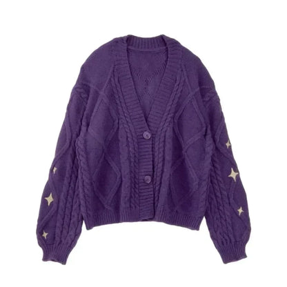 Evermore Cardigan Taylor Version Green Vine Embroidered Button Down Cable Knit Sweater Women Fall Winter Vintage Outfit