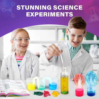Science Kits for Kids 8+, 105 Experiments Educational Toy, Science Kits STEM Toys for Boys Girls Birthday Christmas Gift