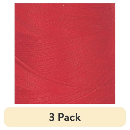 3 Pack Surelock Cone Polyester Thread 3000 Yards Fine Sewing Strong Performance Ideal Multiple Thread Uses