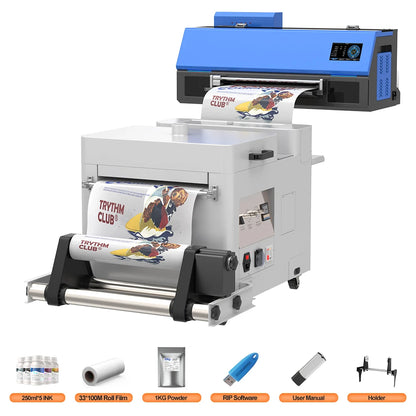 EU/US StockA3 XP600 DTF Printer A3 DTF Printer  XP600 Directy Transfer Film Printing machine For Jean Hat Printer DTF Printer