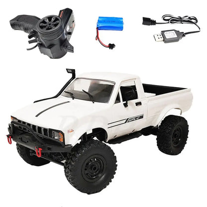 WPL C-24 Full Scale Remote Control Car 1:16 2.4G 4WD Climbing Car RC Remote Control Model Toy Gift Boy