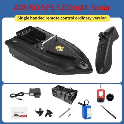 RC Bait Ship 600m 16GPS 2KG Load bearing Automatic Return  Light Illumination Sonar Waterproof High Speed Cruise Night Fishing