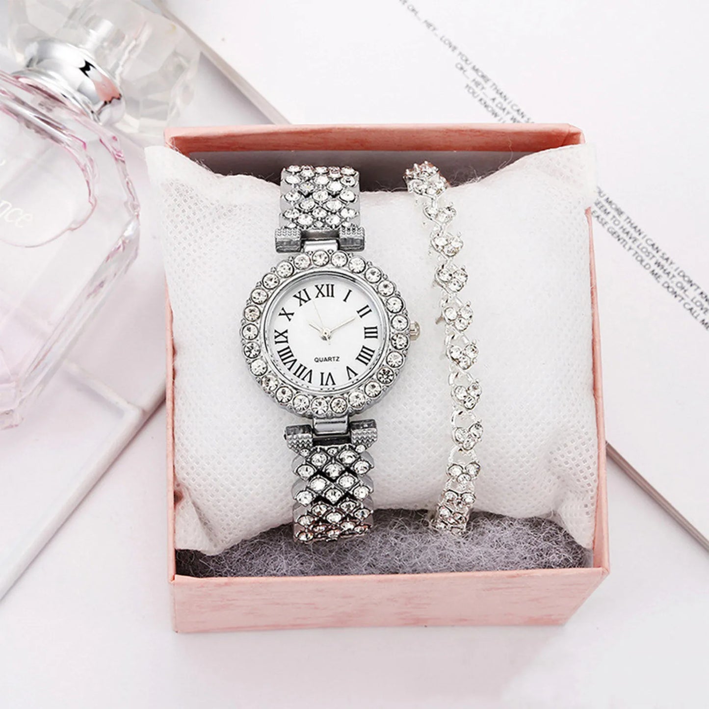Watch For Women Watches 2025 Best Selling Products Luxury Watch Luxury Brand Reloj Mujer Watch Bracelet Set Diamond Steel Band