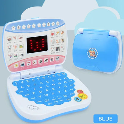 Kids Educational Learning Laptop Toy – Bilingual Electronic Computer for Toddlers, STEM Early Preschool Learning Machine Gift