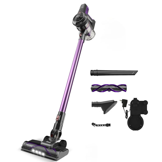 INSE N660 Cordless Vacuum Cleaner, 20Kpa 6 in 1 Stick Handheld Vacuum for Carpet, Hard Floor, Pet Hair