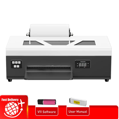 A4 DTF Printer L805 a4 dtf transfer printer for Epson l805 dtf printer bundle A4 t shirt printing machine with A4 dtf oven kits