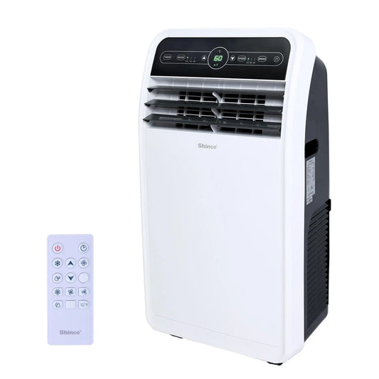 Shinco 12,000 BTU Portable Air Conditioner, Portable AC Unit with Built-in Cool, Dehumidifier&Fan Modes for Room up to 400 sq.ft