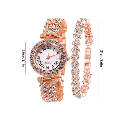 Watch For Women Watches 2025 Best Selling Products Luxury Watch Luxury Brand Reloj Mujer Watch Bracelet Set Diamond Steel Band
