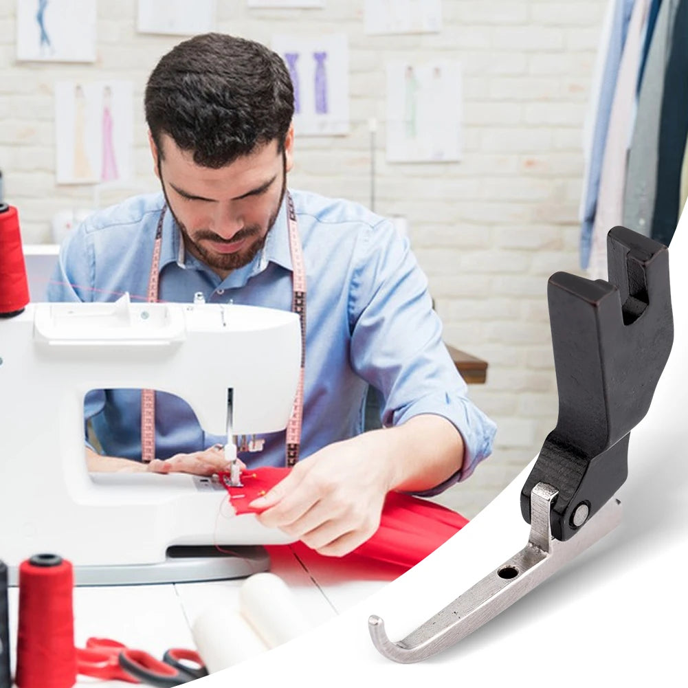 Fashion Clothes Fabric Fixed Press Foot Stainless Steel Wedding Dress Ball Fabric Special Presser Foot Sewing Machine Accessory