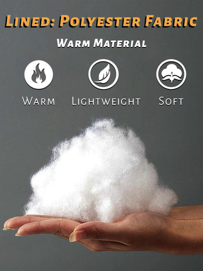 Men's Puffer Jacket Lightweight Warm Winter Coats Water Repellent Windproof Insulated Jacket