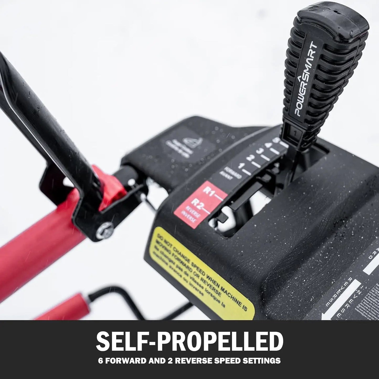 Customizable Gas Snow Blower 24-Inch 2-Stage Self-Propelled 212cc Engine Gas Powered with Electric Start, LED Light