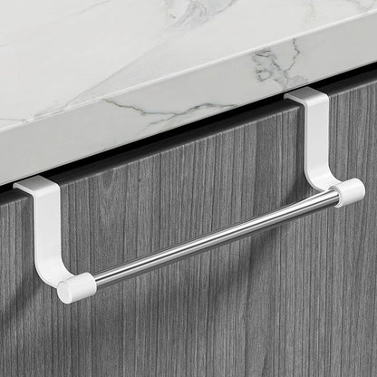 1pc kitchen towel rack, cabinet door style towel bar, suitable for hanging towels on cabinet doors, kitchen towel storage rack