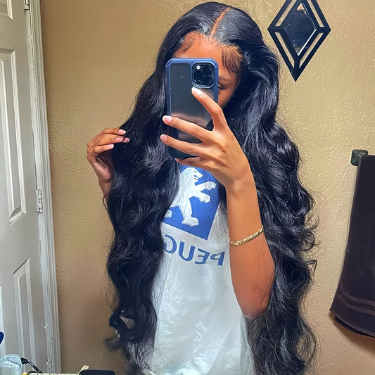 13x6 Body Wave Lace Frontal Wig 30 inch Pre Plucked Brazilian Glueless Wigs For Women 13x4 4x4 Hd Lace Frontal Human Hair Wigs