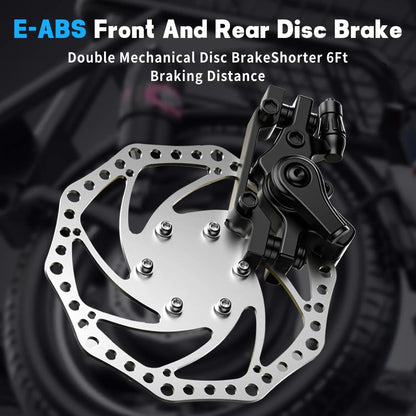 Folding electric scooter with trunk, 500W motor (peak 650W), 48V15AH, 20MPH, 24-32mile range,motorcycle for commuting travel