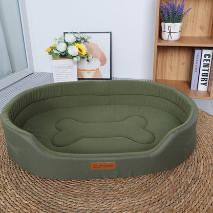 Waterproof Orthopedic Foam Dog Beds for Small Medium Large Dogs Durable Dog Sofa The Pet Bed Washable Removable Cover