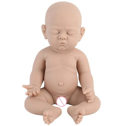 Authentic 100% Silicone Unpainted Reborn Baby Dolls Shipped from USA Warehouse Wholesale Realistic Baby Dolls for Kids Bebe Toys