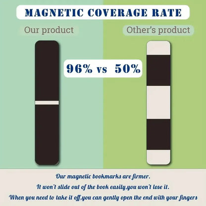 12pcs Artistic Magnetic Bookmarks Featuring World Famous Paintings by Van Gogh & Monet - Ideal for School, Office, And Art Lover